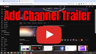 How to Add a YouTube Channel Trailer to Your YouTu